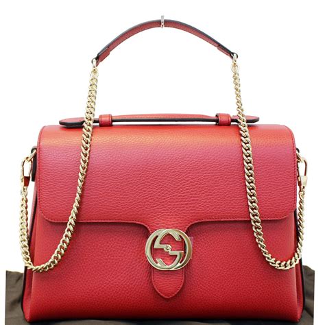 gucci gg interlocking americana tote bag|Gucci interlocking shoulder bag.